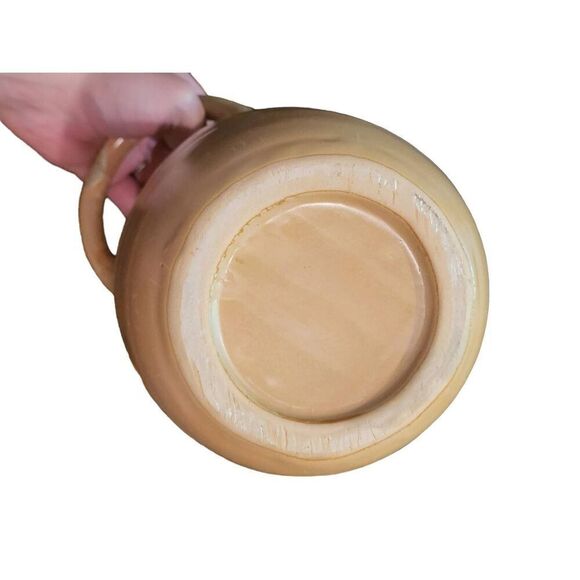 Creative Co-Op Stoneware Reactive Glaze Pitcher Neutral Medium - Picture 2 of 4